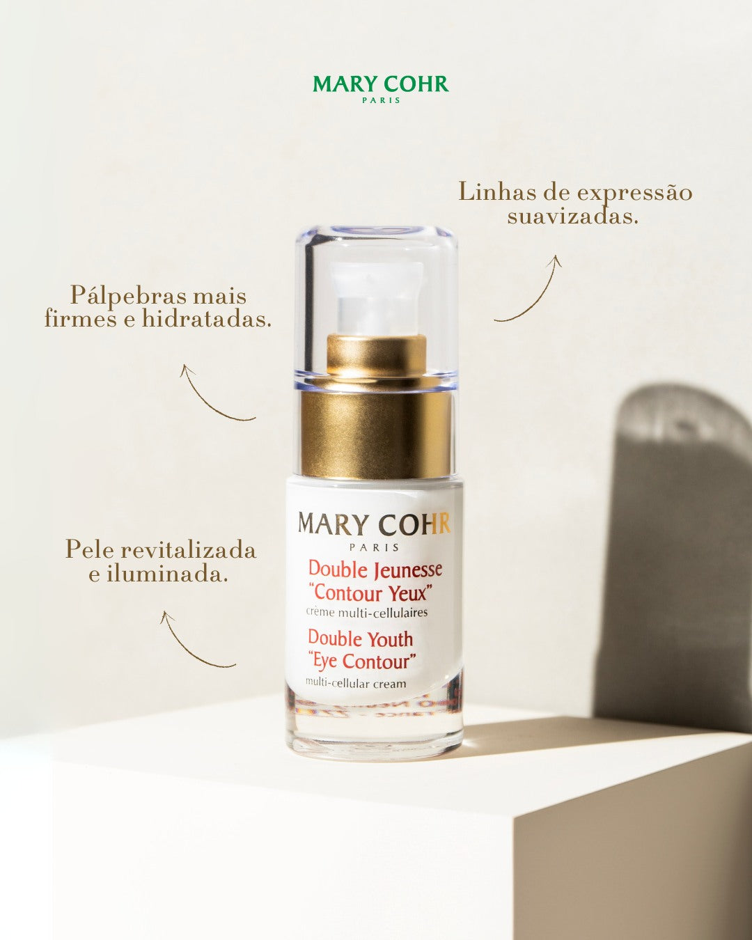 DOUBLE JEUNESSE CONTOUR YEUX - CREME REJUVENESCEDOR PARA CONTORNO DOS OLHOS