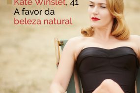 Kate Winslet: pele saudável com beleza natural