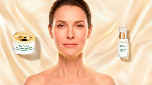 Melhor creme firmador para rosto e pescoço? Descubra o Sérum e Creme Age Firming