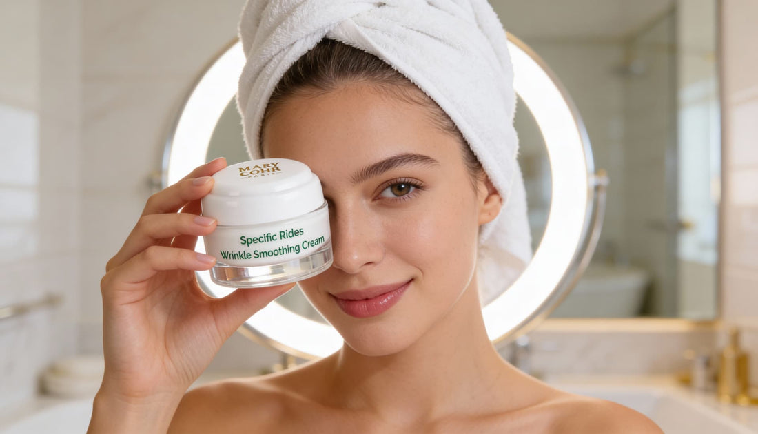 Creme antirrugas ou antissinais? Como Specific Rides suavizam rugas profundas e linhas finas