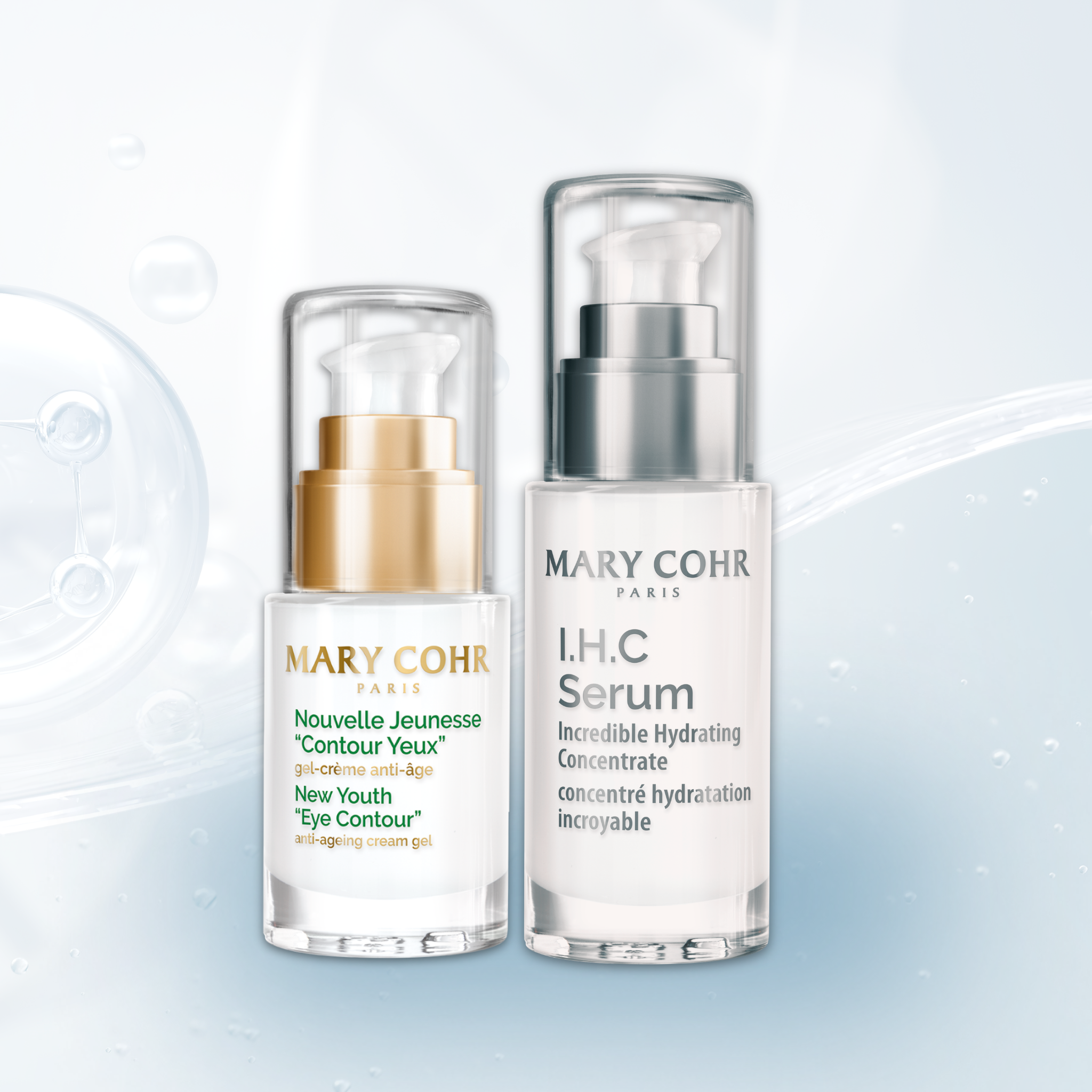 DUO NOUVELLE JEUNESSE YEUX + I.H.C SÉRUM