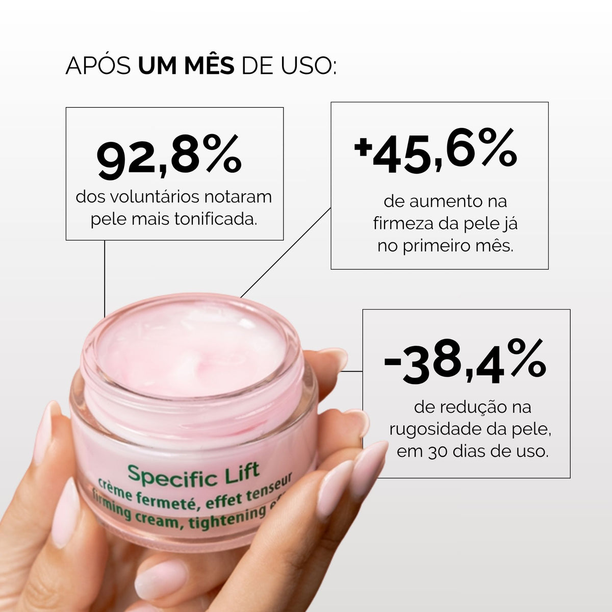 Creme de efeito lift